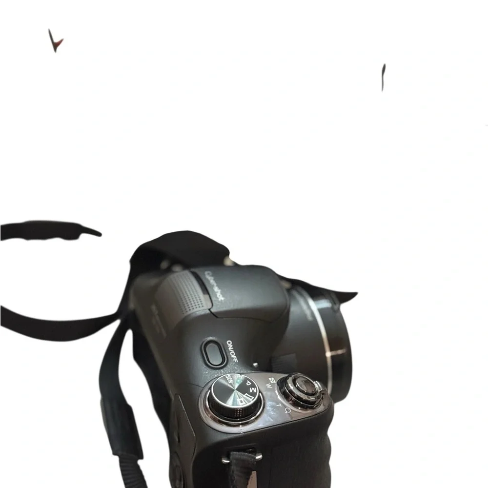 Sony Black Digital Camera with Strap